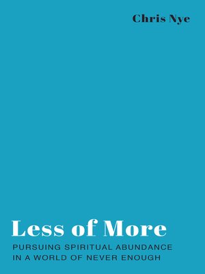 cover image of Less of More